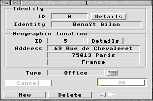 !Address0 main window